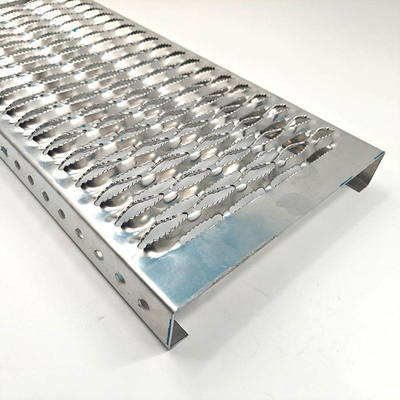 Feuerverzinkte Sicherheitsrost-Planke 182-356mm Breite Industrieboden