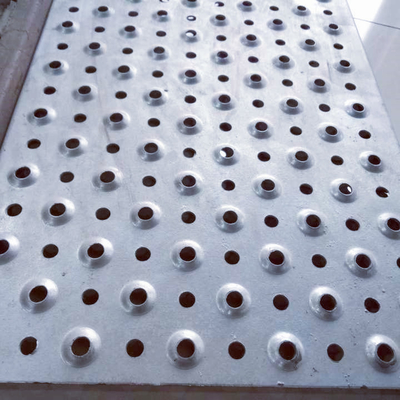 Q235 Perforierter Grip Strut Grating aus Kohlenstoffstahl 2MM-3MM