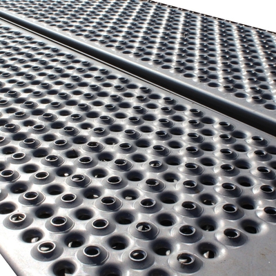Q235 Perforierter Grip Strut Grating aus Kohlenstoffstahl 2MM-3MM