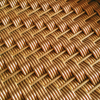 Dekorative Metallfassaden-Masche, quetschverbundene Art Drahtgewebe-Gewebe für Zwischenwand