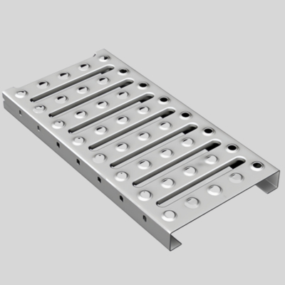 Perforierte Aluminium-Architekturnetzplatten für Grip Strut Gitterplattformen