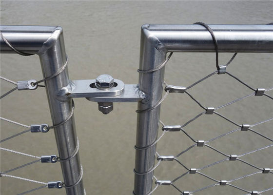 Factory Direct Supply Stainless Steel Cable Mesh Ferrule Type For Railing Applications