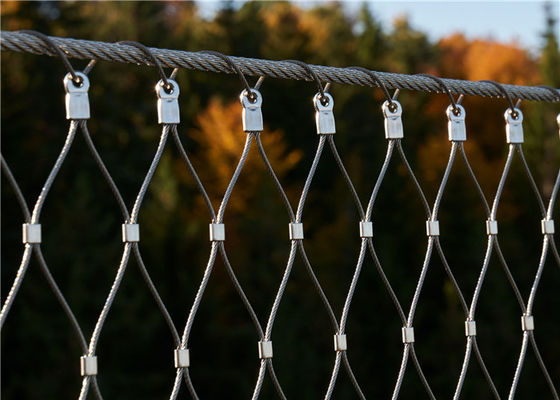 3,0 mm Edelstahl-Seilnetz-Absturzsicherungsnetze zur Füllung von Geländern