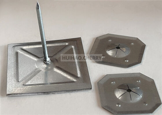 Rockwool Isolation Fixing Selbstklebstoff Isolation Stick Pins 12Gauge 1-1/2 "mit quadratischen Schloss Waschmaschine