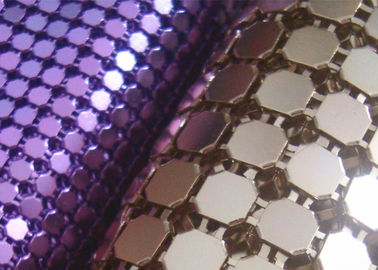 Flexible Aluminium 3 mm Metall Sequin Stoff für Innenarchitektur