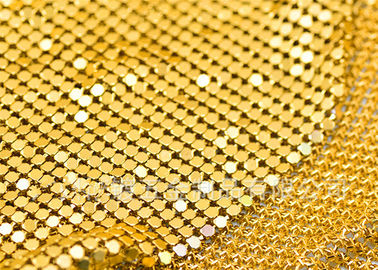 Flexible Aluminium 3 mm Metall Sequin Stoff für Innenarchitektur
