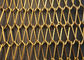 1.2X10MM Kamin-Maschen-Vorhang, Metallmaschen-Fassadenplatten für Raum-Teiler