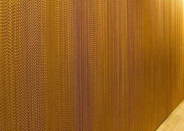 Aluminium-Kettenglied-Deckennetzvorhang mit Doppel-Haken