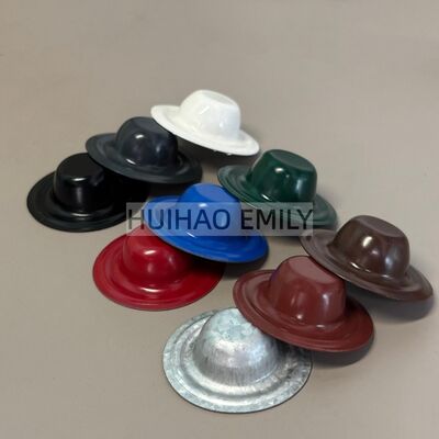 35mm wasserdichtes Metalldach Schraubkappe-Abdeckung Farbiges Wellbelagertes Dachblech