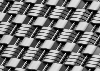 Metallnetz für Messinglifte mit gebürsteter Oberfläche