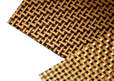 Bronzeplattiertes Architekturmetallnetz für Schränke und Verkleidungen