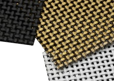 Bronzeplattiertes Architekturmetallnetz für Schränke und Verkleidungen
