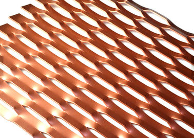 3D-Streckmetallgewebe für dekorative Metallfassaden