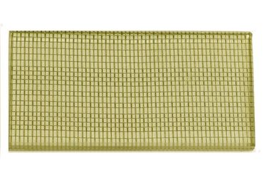 Gold Metallnetzgewebe Glaslaminiert