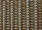 Verkupfern Sie Metall-Ring Mesh For Interior And Exterior-Vorhang Farbe- Chainmail 1mm