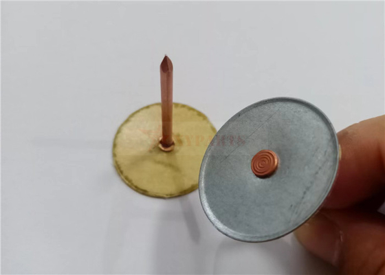 12 Ga X 38 mm Isolierkopf-Schweißnadeln mit Kuppeln für HVAC-Isolierungen