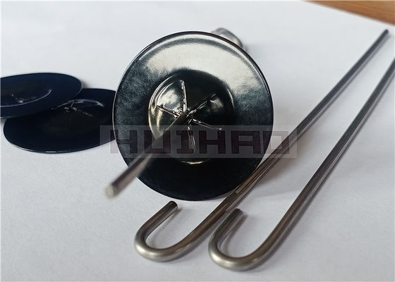 Geschweißter Draht Mesh Clips des Edelstahl-304 Sonnenkollektor 2.0x100mm mit Selbstfederringen