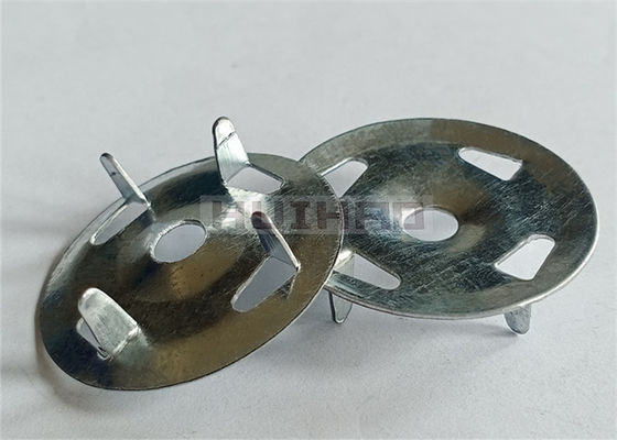 Galvanisierte Stahl-Beistand-Brett-Waschmaschinen der Fliesen-4-Claw 1-1/4“ verwendet für sichere Dämmplatten