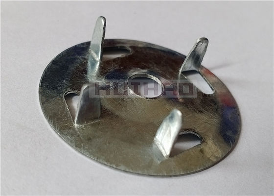 Galvanisierte mit Laschen versehene Metalllatten-Stahlwaschmaschine 1-1/4“ verwendet, um Isolierungs-Schaum-Fliesen-Beistand-Bretter zu sichern
