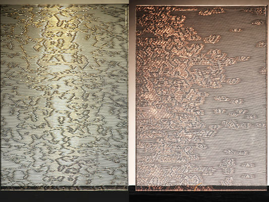 Trennwand-Dekorations-Gewebe lamellierte Glas mit Metalldraht-Masche PVB