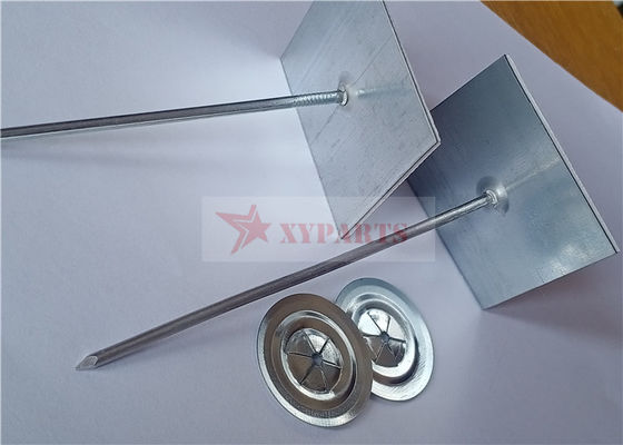 63.5mm Galvanized Steel Selbststick Isolierungspins zum Installieren von Schaumisolierplatten