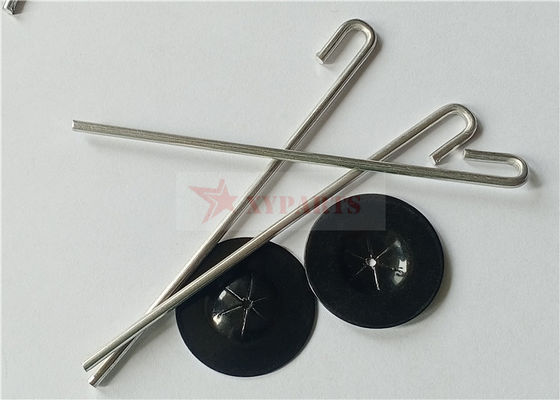 2.5mm Aluminium-J-Haken-Befestigungen zum Anschließen von Tierschutznetzen an Solarzellen