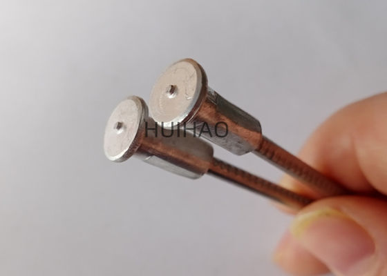 3 x 75 mm bi-metallische CD-Schweißstumpfkopf-Pins mit Aluminiumbasis
