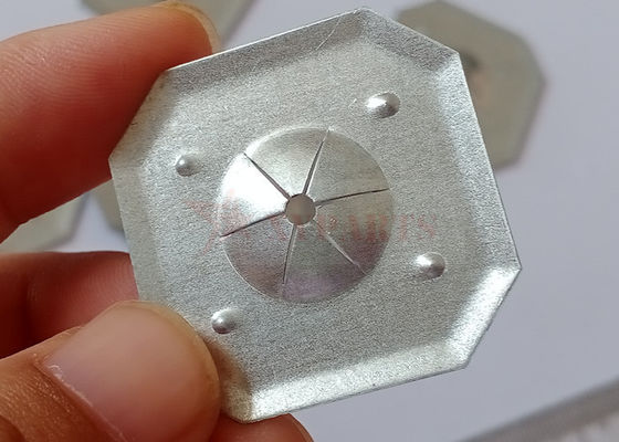 32 mm Quadrat Isolationsgeschwindigkeitsclip Galvanisierter Stahl für die kommerzielle Isolationsindustrie