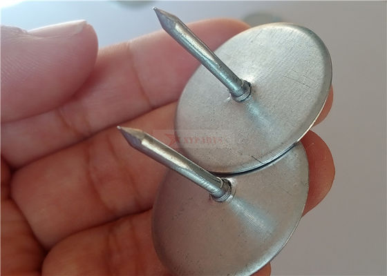 2.7mm galvanisierte Stahlkopf Isolierpins mit einem Kondensatorentladungs-Stud-Schweißer