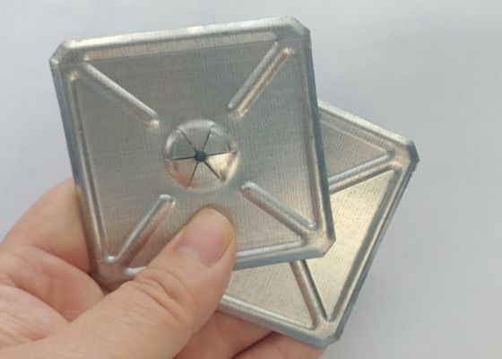 2 1/2 Zoll galvanisiertes Quadratstahl-Selbstverriegelungswaschgerät für CD-Schweißpins