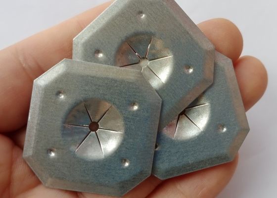 32 mm galvanisierter Quadratstahl-Selbstverschlusswaschmaschine für Isolierpins
