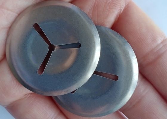 38 mm Runder Typ Edelstahl Isoliergeschwindigkeitsspangen mit 3 Schlitzen