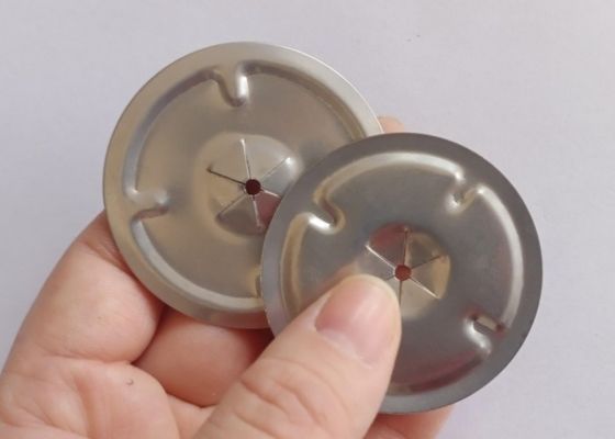 50 mm Dia Edelstahl Isolierung Selbstsperrwaschmaschine Runder Typ