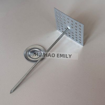 HVAC-System Hardware Zubehör Isolierung Pin Nägel mit perforierter Basis