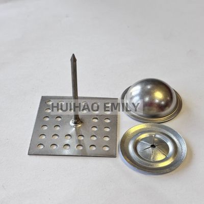 Edelstahlperforierte Isolierbasis-Ankerpins für Glaswolle