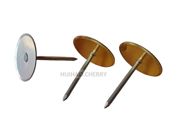 Luftkanal-Glasfaser-Dämmkopf-Kopf-Kopf-Pins 12Gauge HVAC-Kanal-Dämmverbindungen