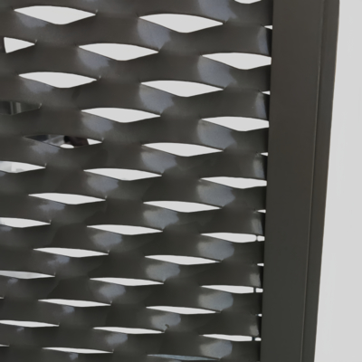 Überzogener Haken PVDF herauf Rahmen-Streckmetall-Masche für externe Curtan-Wand