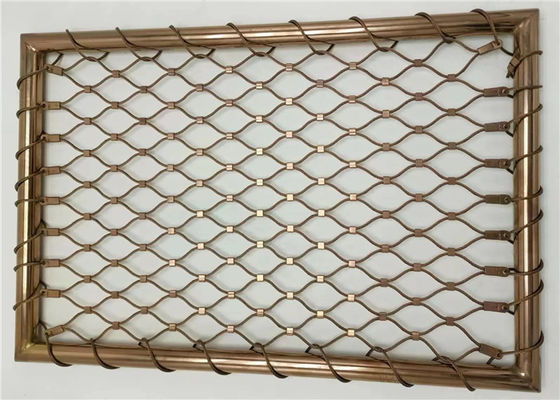 Flexibles & langlebiges Edelstahl-Drahtseilnetz für Geländerfüllung