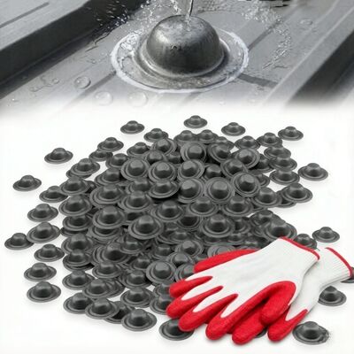 Galvalume wasserdichte Dachschraubenabdeckungen für Metalldächer verhindern Lecks, UV-beständig