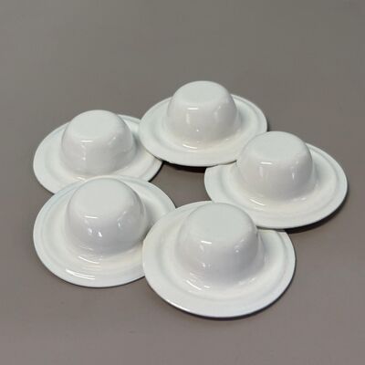Weiße Farbe 35 mm Schraubkappen für Dachschrauben Deckkappen für Metalldachplatten
