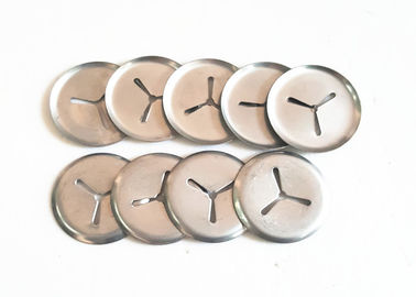 38mm galvanisierte Stahlselbstfederbügel mit 3 Schlitzen für Plastikabdeckhauben