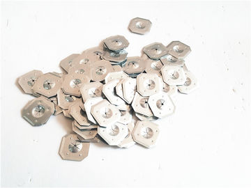 Quadratischer Metallselbstfederring mit abgeschrägten Rändern 64x64mm für Isolierungs-Stifte