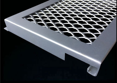 Aluminiumstreckmetall-Masche für Umhüllung, Rahmen-Streckmetall-Schirm-Fassade