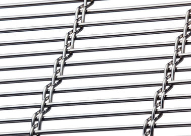 Walzdraht-Architekturmaschendraht, Außenwand-Metallgewebe-Fach