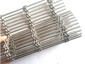 Edelstahl-Seil-Maschenfassaden, Handlaufbalustrade Kabel-Seil-Maschen-Gewebe
