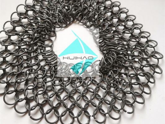 Runder Ring Chainmail spinnen 1.2mm x 12mm Metall Ring Mesh Space Dividers