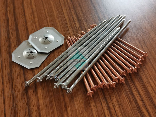 Kondensator-Entladungs-Schweißer-Zinc Coat Steel-Bolzenschweißen-Stifte mit dem Selbst, der Hauben-Kappen-Waschmaschinen-Reparierensteinwolle zuschließt
