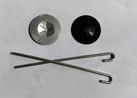 Aluminiumwaschmaschinen des j-Haken2.5mm Pin Dia Solar Panel Clips With, die Sonnenkollektor-Masche installieren
