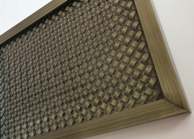 Antike überzog gesponnenes Architekturmetall Mesh Fabric For Elevator Interior 6