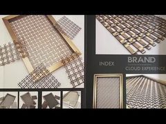 Edelstahl-Architekturmasche